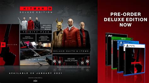 HITMAN 3 Update | Physical Editions Confirmed & HITMAN 3 Coming To ...