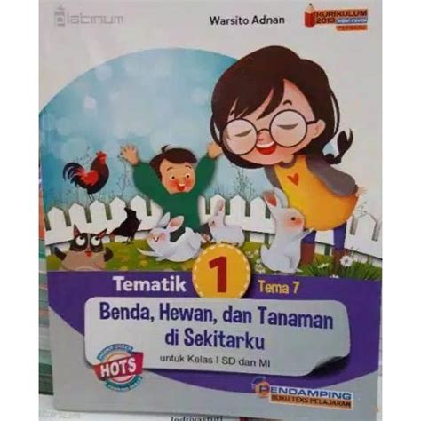 Jual Buku Tematik Kelas 1 Tema 1 2 3 4 5 6 7 8 Hots Platinum Sd Mi