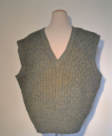 1940s Original Gentlemans 4 Ply Cable Knit Design By The1940shouse