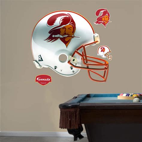 Tampa Bay Buccaneers Throwback Helmet Wall Decal | Shop Fathead® for Tampa Bay Buccaneers Decor