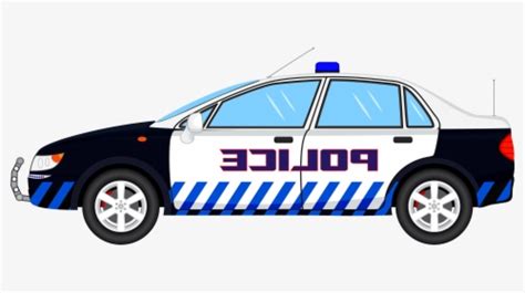 Police Car Clip Art - Cartoon Cop Car Png, Transparent Png - kindpng