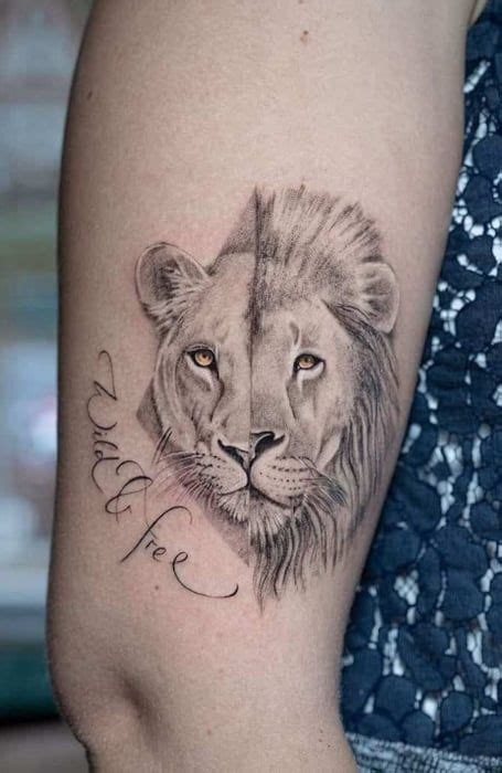 40 fierce lion tattoo designs meaning – Artofit