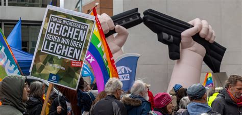 Ostermärsche 2024 Demonstrationen haben deutliches Signal gesendet