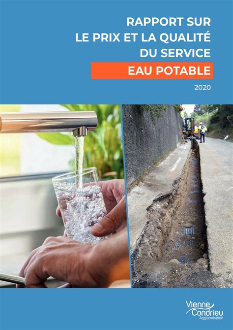 Calam O Rapport Annuel Eau Potable