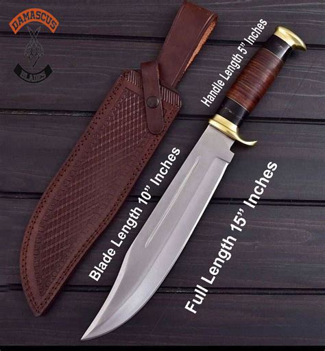 Best Survival Bowie Knife | Outdoor Hunting Camping Bowie Knife