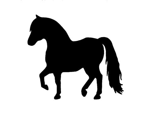 Pony Silhouette Clip Art at GetDrawings | Free download