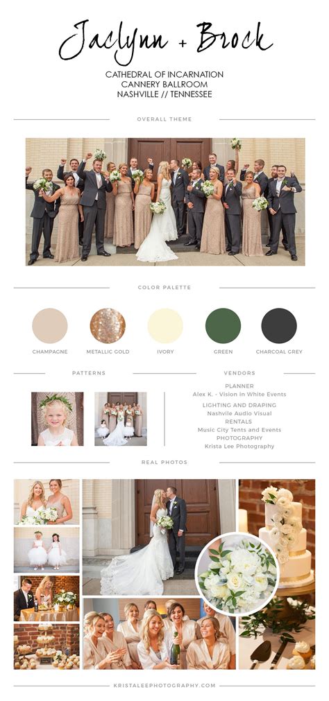 Champagne Wedding Colors Palette Real Badass Vodcast Photo Galleries