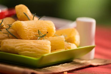 Brazilian Food Fried Yucca Stock Photo Image Of Restaurant Fried