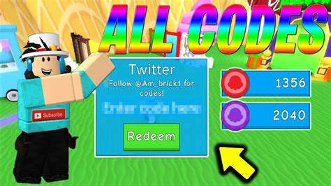 Twitter Codes For Roblox Ice Cream Simulator