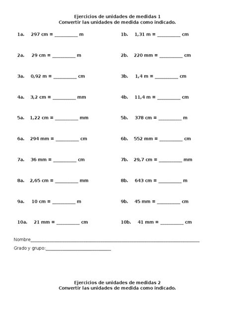 Pdf Ejercicios De Unidades De Medidas Dokumen Tips