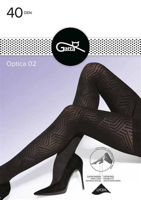 Collant Fantasia Jacquard Den Optica Milena Lingerie