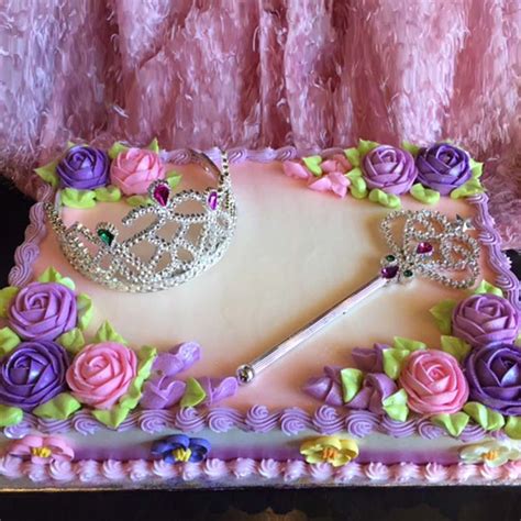 C 134 Princess Tiara Cake — Amphora Bakery