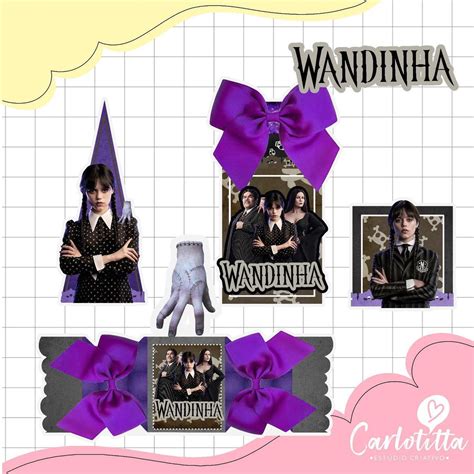 Arquivo De Corte Wandinha Fam Lia Addams Personalizados