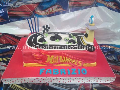 Torta Hot Wheels JMR Tortas Decoradas