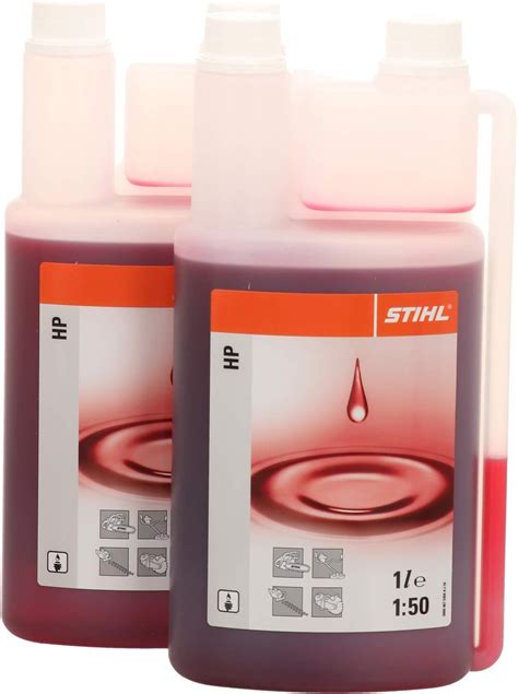 STIHL HP 2 Stroke Engine Oil 2 X 1 Litre Dosing Bottle 0781 319 8411