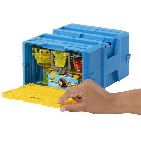 Hot Wheels Lightning Boost Pack Track Builder Bilbane Og Bil HMC03