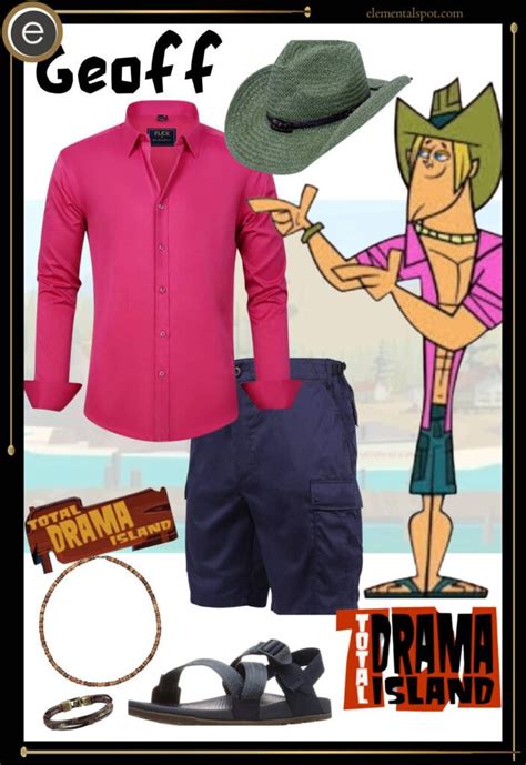 Dress Up Like Geoff From Total Drama Island Elemental Spot