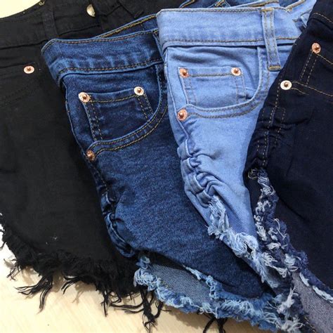 Jual Hot Pants Jeans Wanita Highwaist Celana Gemes Celana Pendek Celana Hot Rawis Gbj