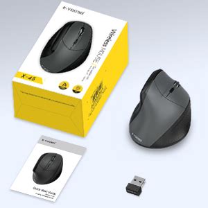 Amazon E Yooso Ergonomic Mouse Wireless Vertical Mouse With 5