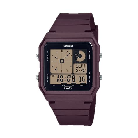 Relógio Casio Standard Lf 20w 5adf Digital Unissex Dlumian