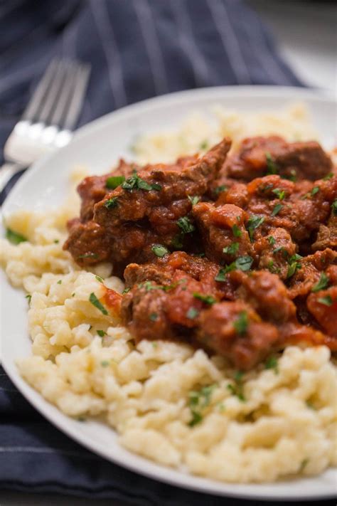 Hungarian Goulash With Ground Beef Recipe Deporecipe Co