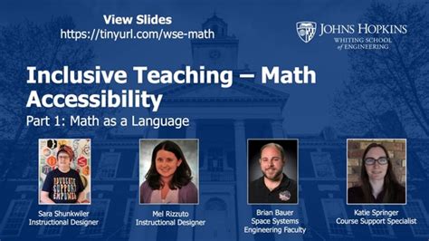 Inclusive Teaching Math Accessibility Part 1 Math As A Language