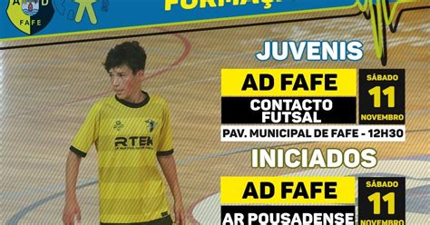 Montelongo Desportivo Futsal Todos Os Jogos Da Forma O Da Ad Fafe