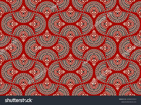 Traditional Block Print Design Batik Design Stock Illustration 2258337413 Shutterstock