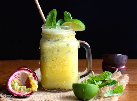 Mango And Passion Fruit Mojito My Colombian Recipes