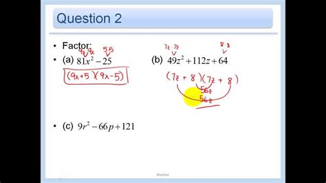 4 4 Solve Ax 2 Bx C 0 By Factoring Youtube