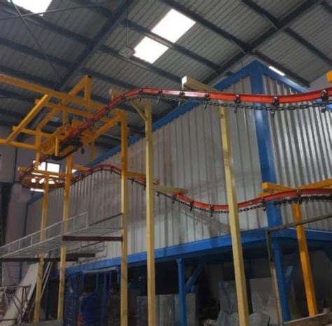 Startherm Engineers Iron Conveyorised Powder Coating Plant Automatic