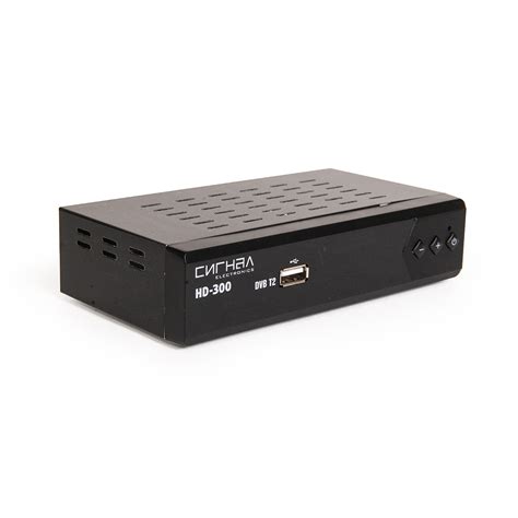 Ресивер эфирный цифровой DVB-T2 HD HD-300 металл, дисплей DOLBY DIGITAL ...