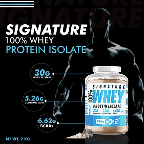 BCS Signature 100 Whey Protein Isolate 2kg Bundle Stack Body Core