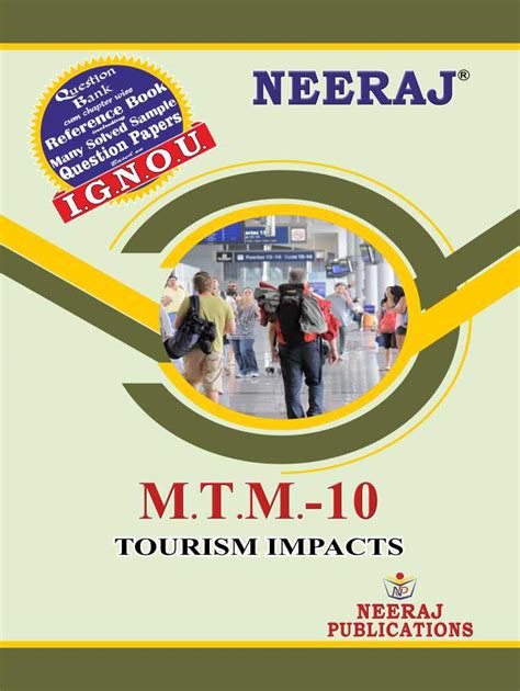 Neeraj IGNOU Books E Books PDF MTM 10 TOURISM IMPACTS English Medium