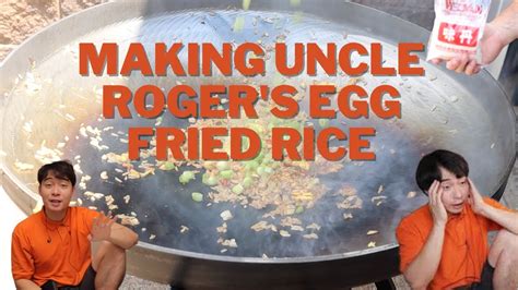 Making Uncle Roger S Egg Fried Rice On The Southwest Disc Youtube