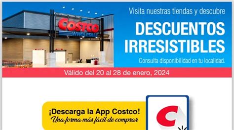 Costco Folleto Y Cuponera Especial Del Al De Enero De