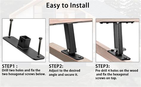 Amazon Poswis Pergola Roof Riser Brackets For Patio Cover Heavy