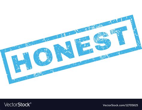 Honest Rubber Stamp Royalty Free Vector Image Vectorstock