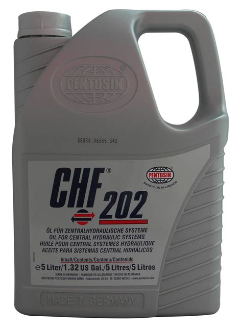 GENUINE Pentosin CHF 202 5L Hydraulic, Power Steering Fluid, OE VW ...