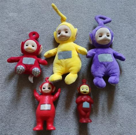 Talking Teletubbies Tinky Wonky Lala Po None Talking Soft Toy X