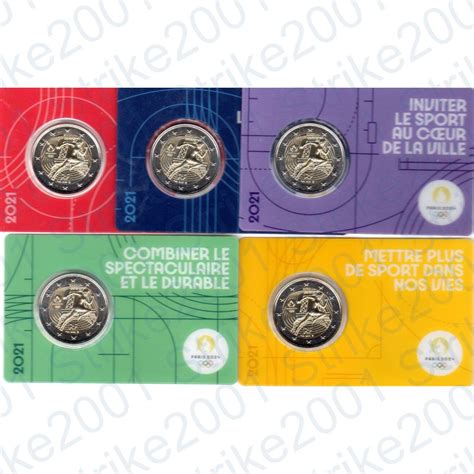 Francia Euro Comm X Olimpiadi Parigi In Folder Fdc