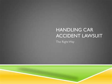 Ppt Regarding My Car Accident Lawsuit Would A Police Report Help