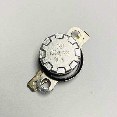 0421 KSD201/PPS 180-60 Thermostat Thermal Fuse Bimetal GE LG Samsung ...