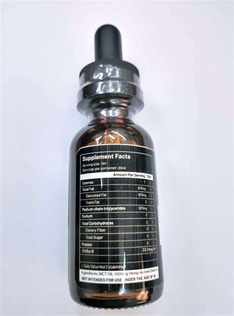 Delta 8 Thc Tincture 1000mg