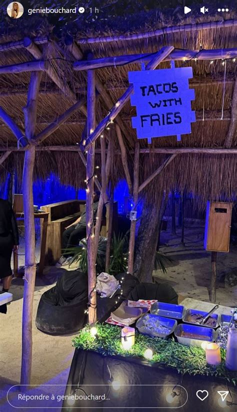 Chapeau de cowboy et bikini Eugenie Bouchard fête son anniversaire en bonne compagnie au Mexique