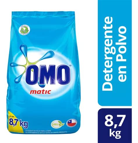 Omo Detergente Polvo Matic Multiaccion 8 7kg MercadoLibre