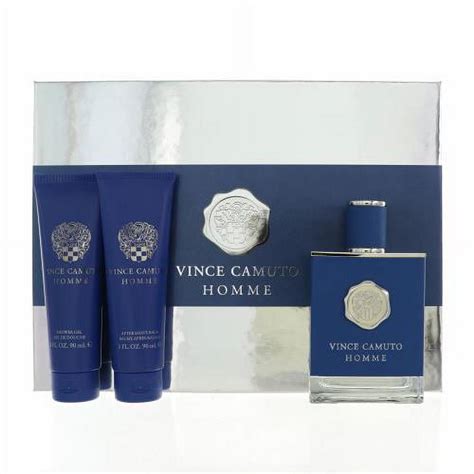 Vince Camuto Homme Men 3 Piece Gift Set 3 4 Oz Eau De Toilette Spray