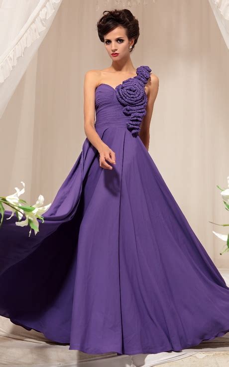 Vestidos Morados De Noche Estilo Y Belleza