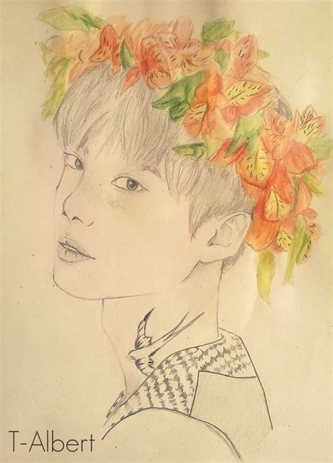 Fanart Of Lee Jong Suk 1 My First Drawing Of This Type Lee Jong Suk