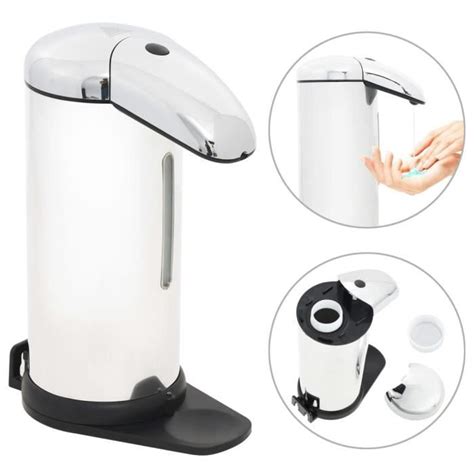 Distributeur Automatique De Savon Mural Capteur Ir Ml Cdiscount